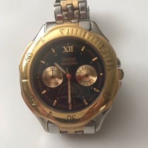 Guess Two tones men’s watch blue Sphere